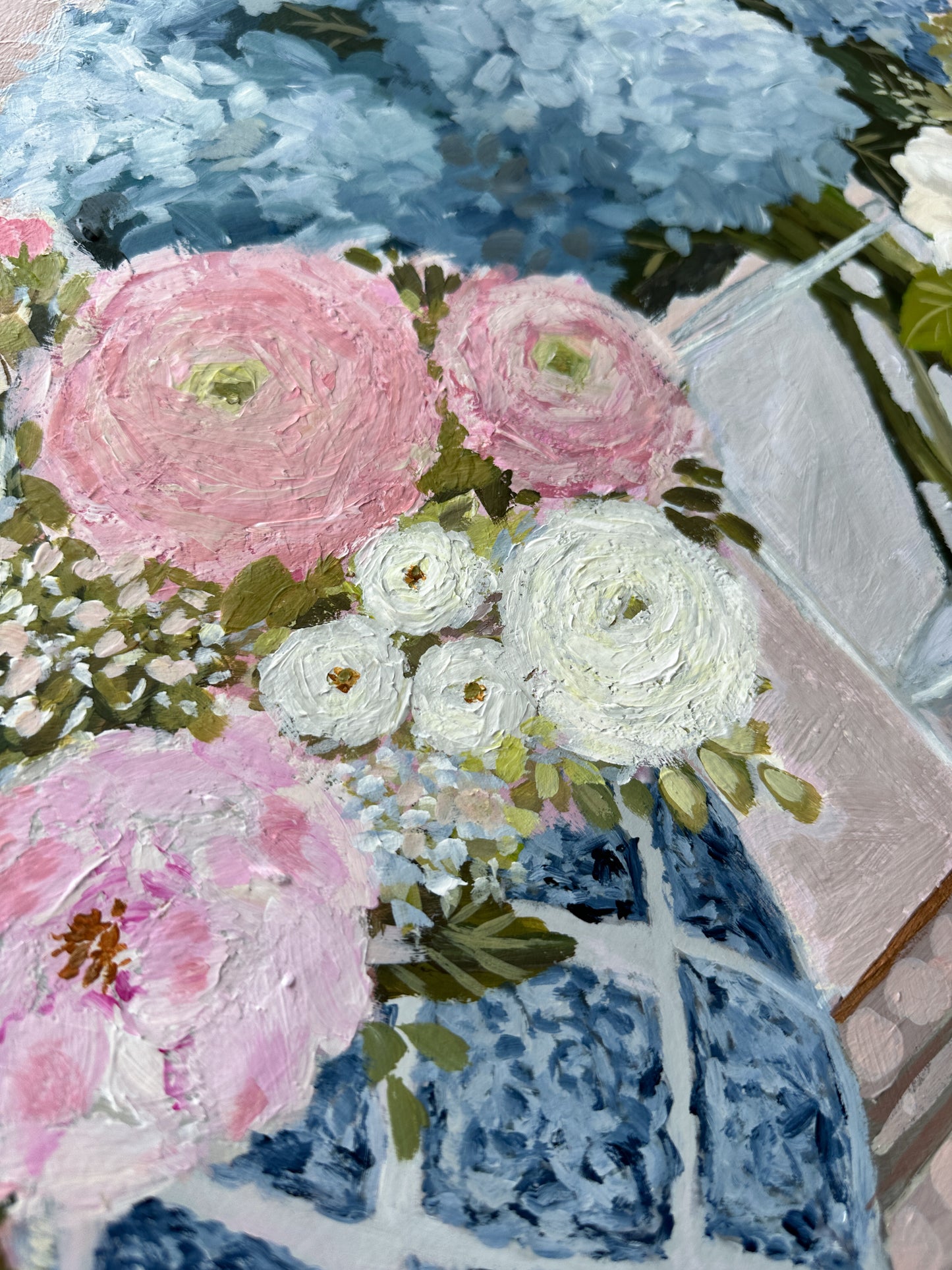 "Enchanted" Original Acrylic Painting - 22x26" Framed