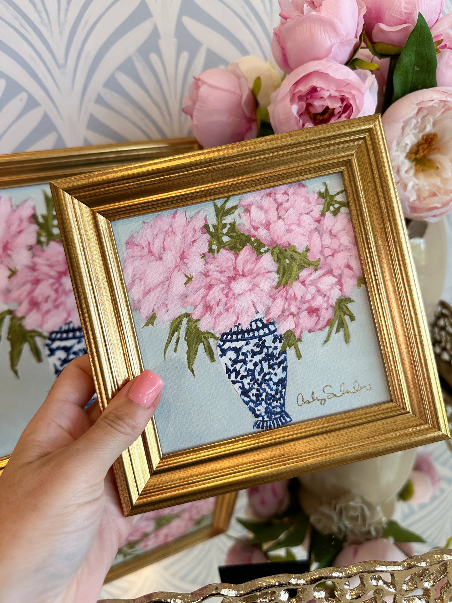 "Santorini" Signature Canvas Print