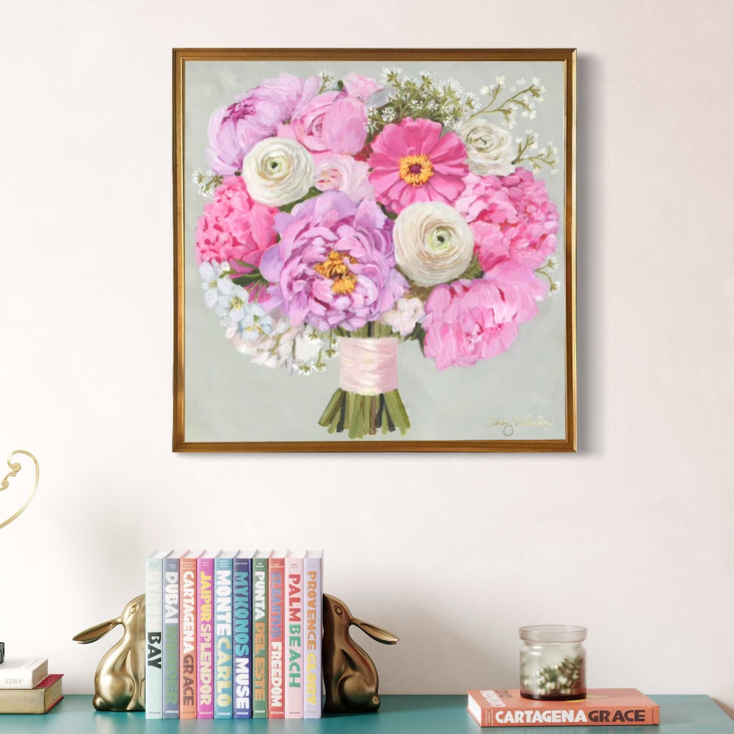 “Pop of Pink" Signature Canvas Print