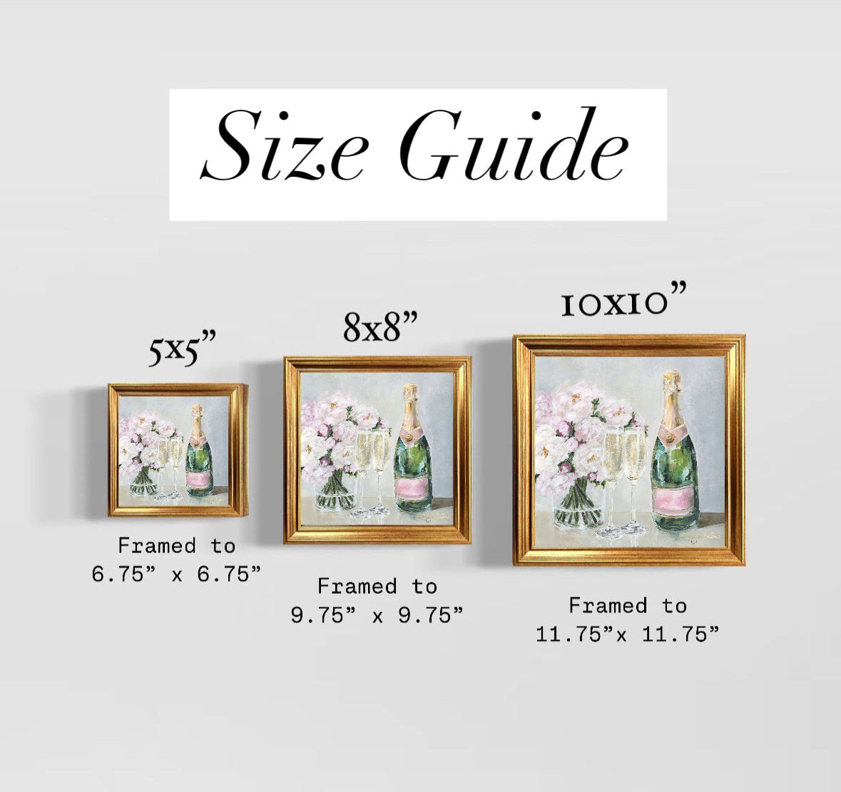 “Peaches and Cream” Framed Canvas Print
