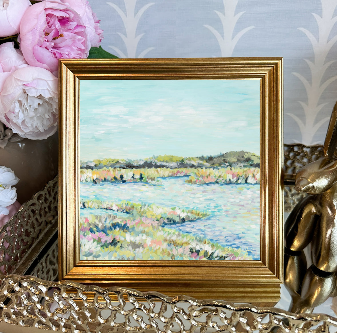 “Rising Tide" Framed Canvas Print