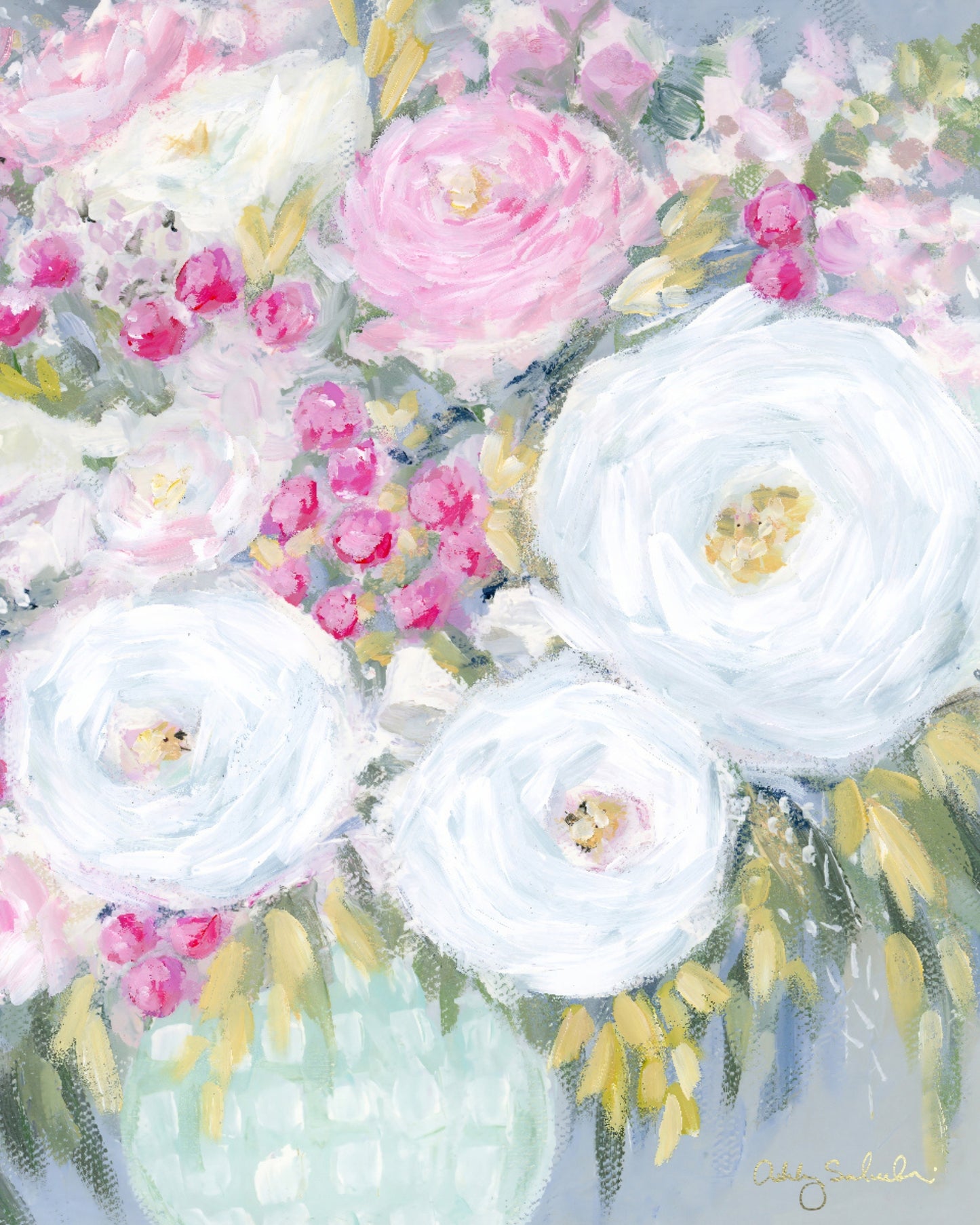 "Forever and Always" Unframed Canvas Print