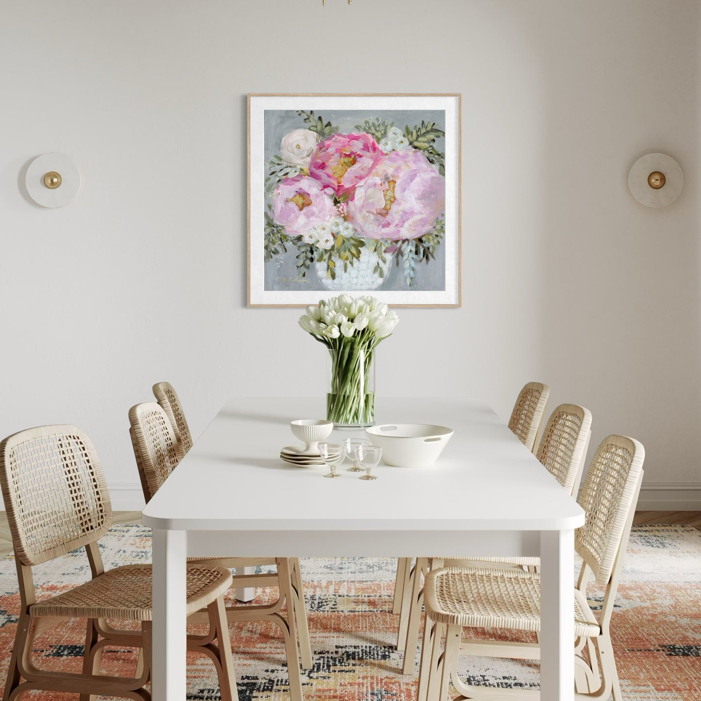 "Blushing Beauty" Signature Canvas Print