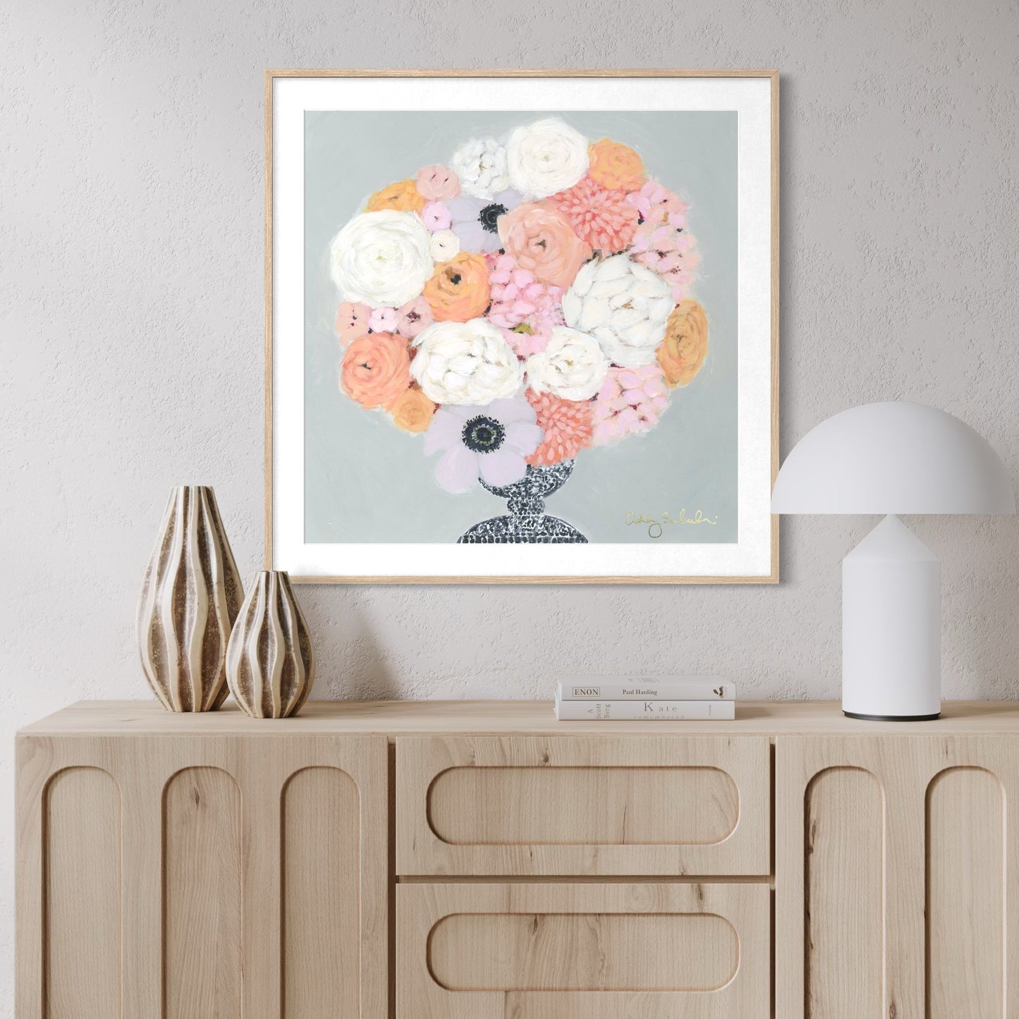 “Peaches and Cream" Signature Canvas Print