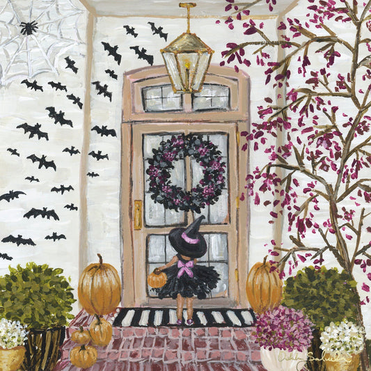 “Trick or Treat" Unframed Canvas Print