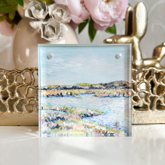 “Rising Tide" Acrylic Block