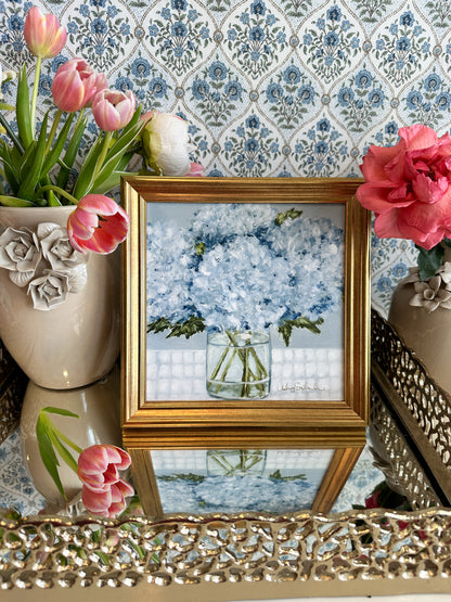 "Grace" Framed Canvas Print