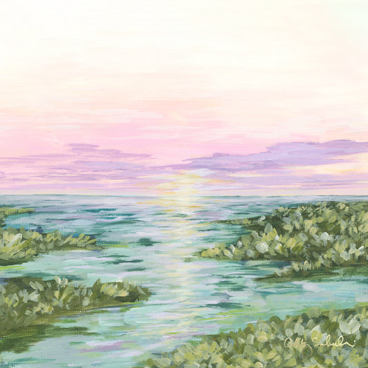 "Under a Pink Sky" Unframed Giclée Print