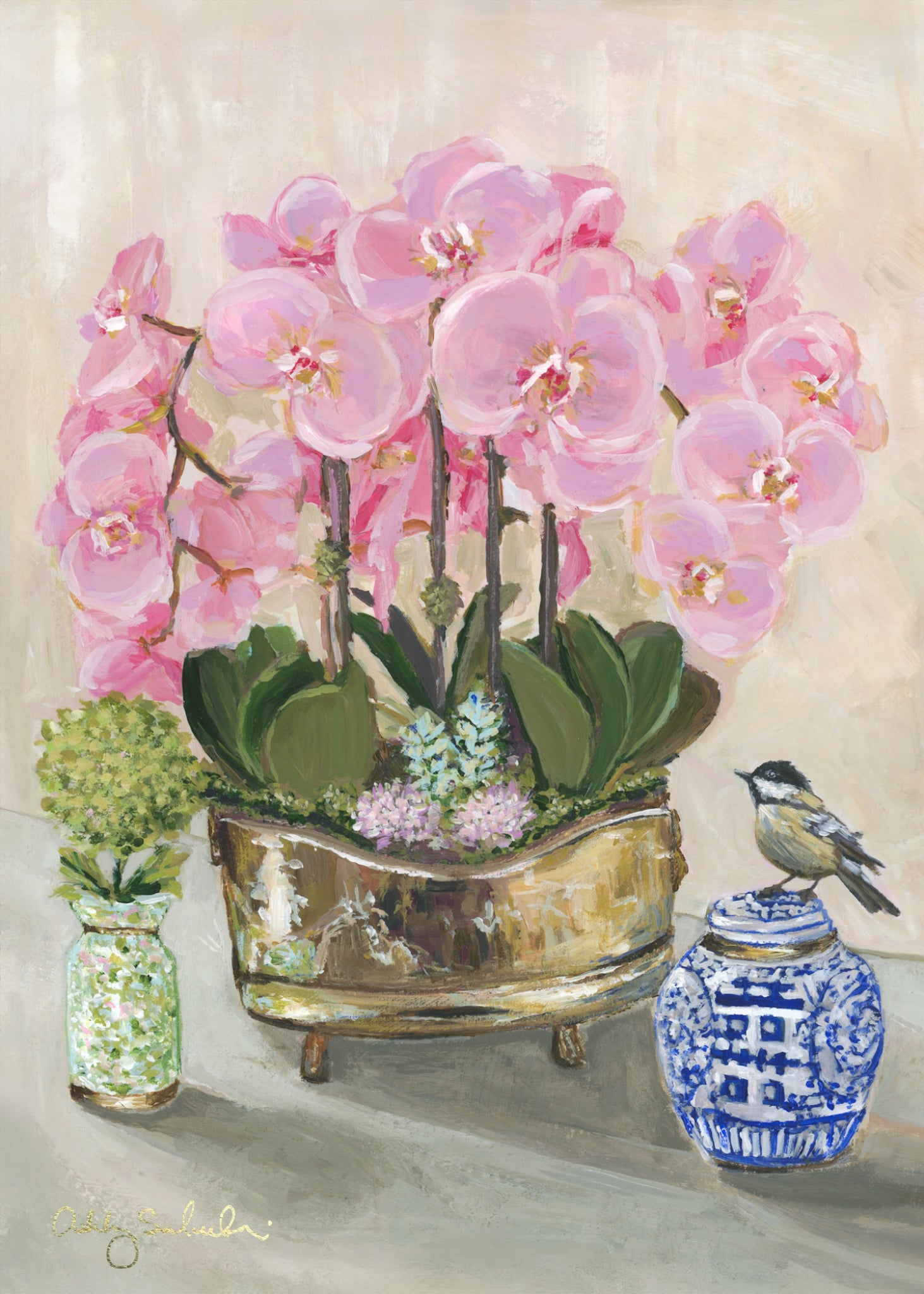 Pink Orchids