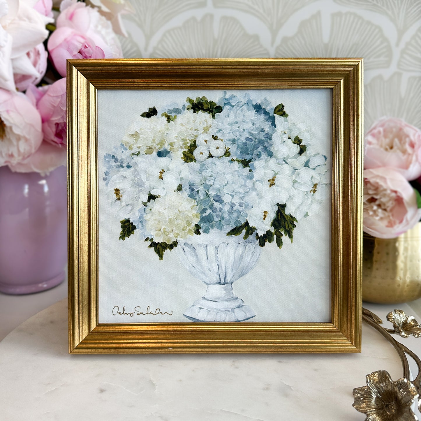 “Carolina” Framed Canvas Print