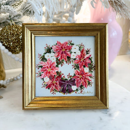"Holly" Framed Canvas Print