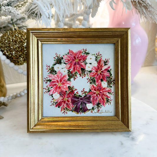"Holly" Framed Canvas Print
