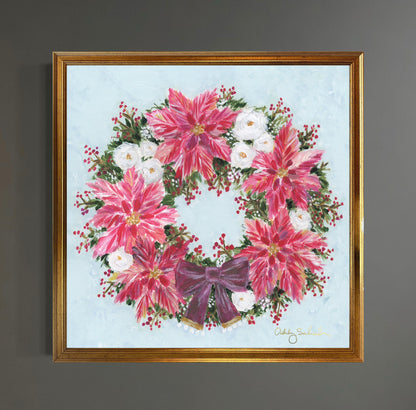 "Holly" Framed Canvas Print