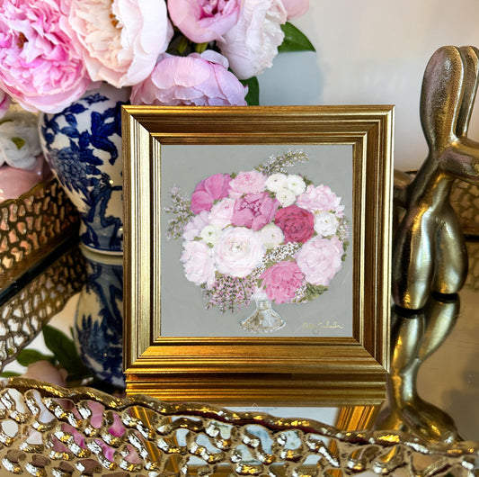 “Isabel” Framed Canvas Print