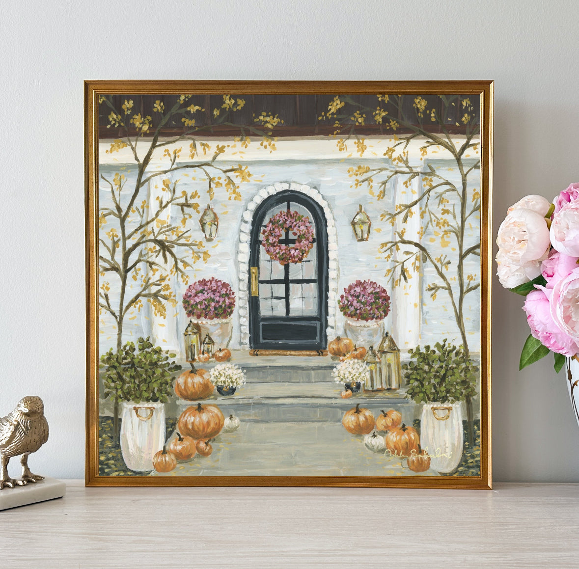 “Autumn" Framed Canvas Print