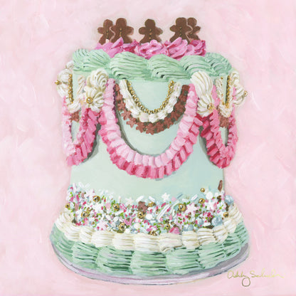 “Christmas Sprinkles" Unframed Canvas Print