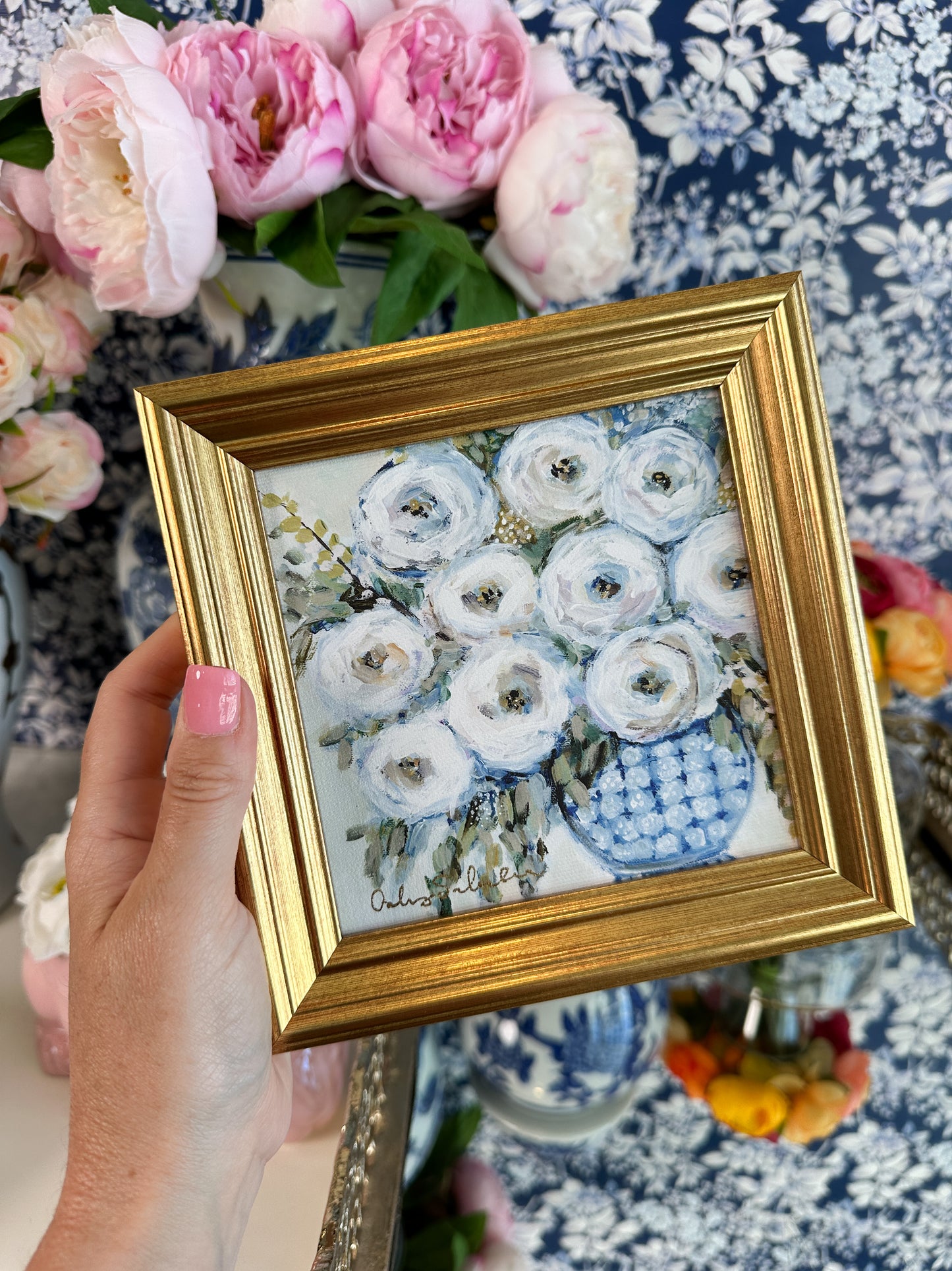 “Breakfast at Tiffanys" Framed Giclée Print