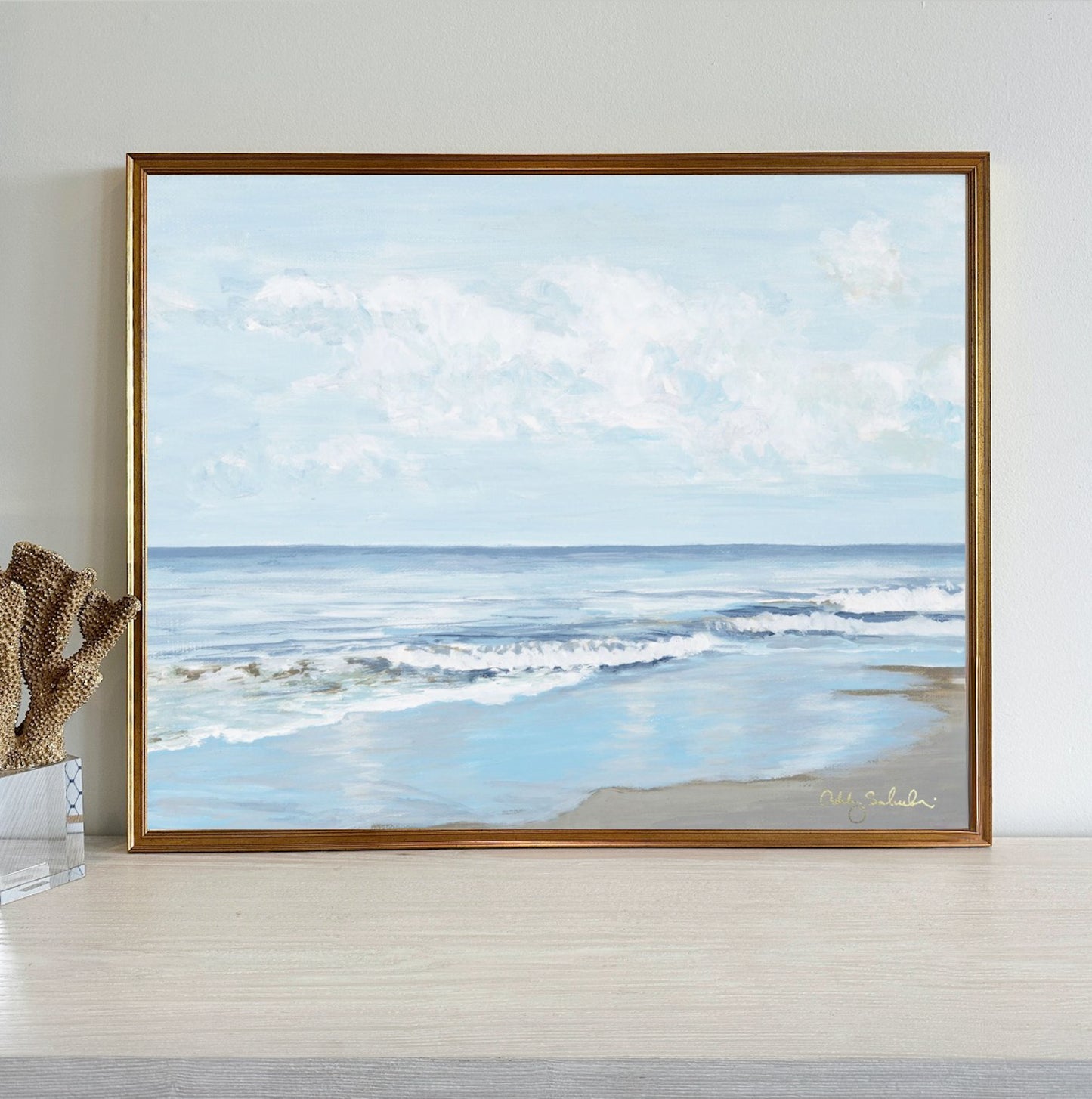"Ocean Bliss" Signature Canvas Print