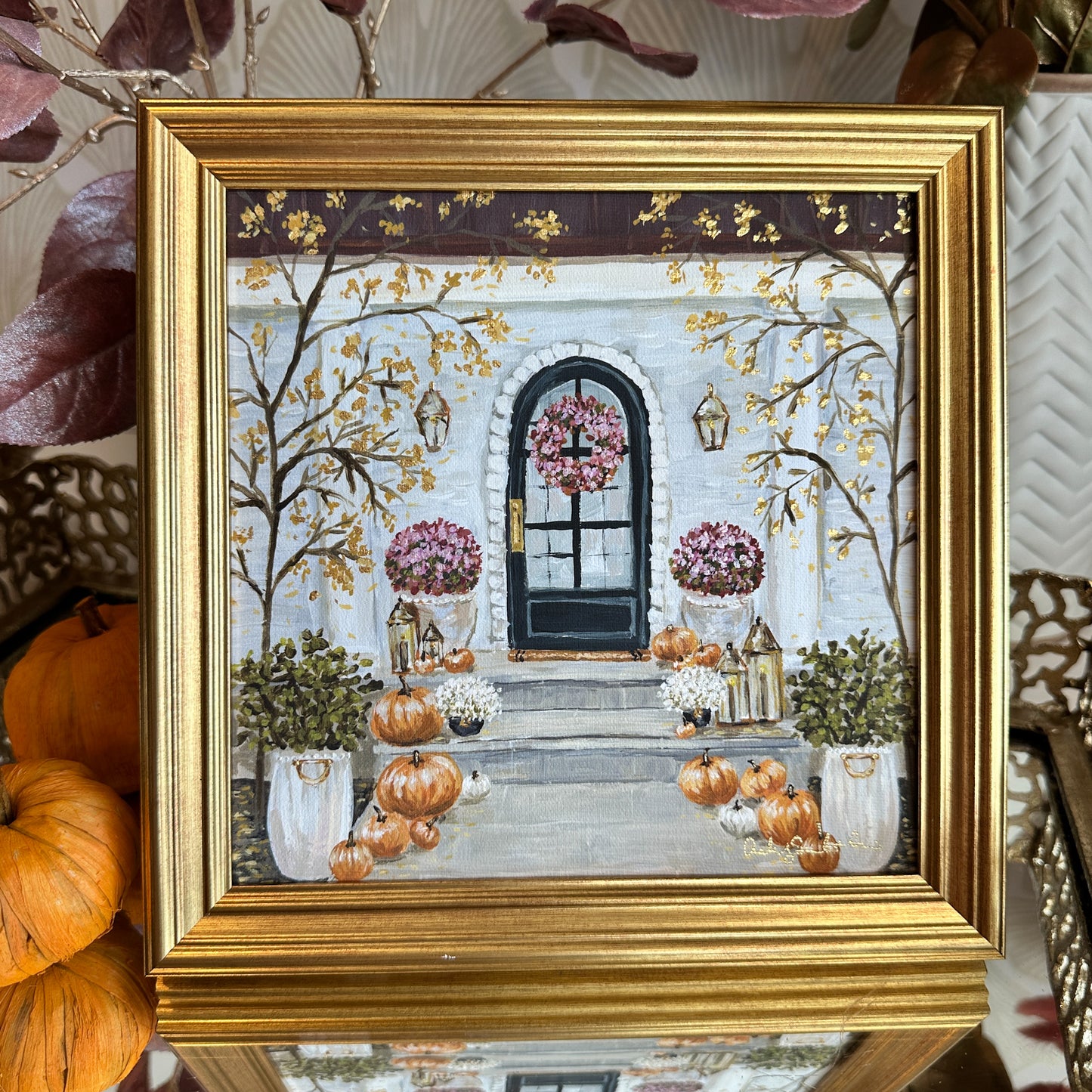 “Autumn" Framed Canvas Print