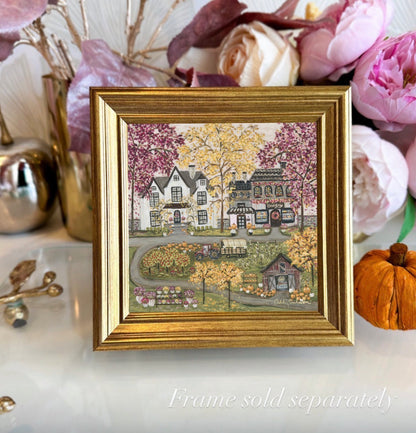 “Harvest Village" Signature Canvas Print