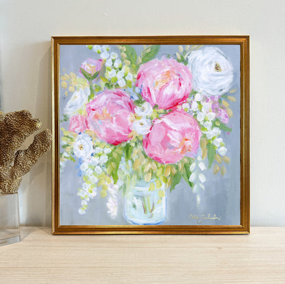“In Love” Framed Canvas Print