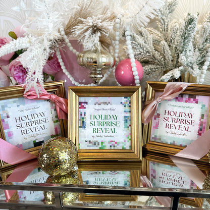“The Gingerbread House" Framed Surprise Holiday Reveal