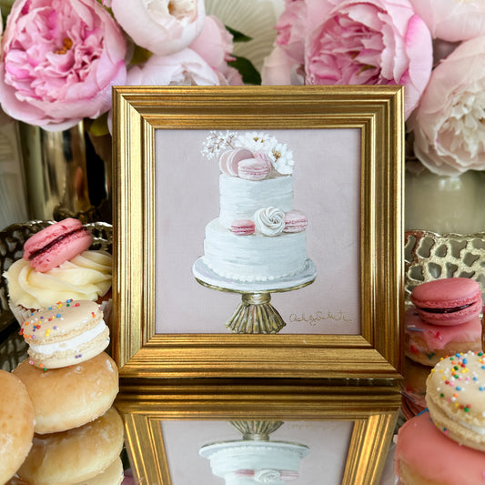 “Love In Layers” Framed Canvas Print