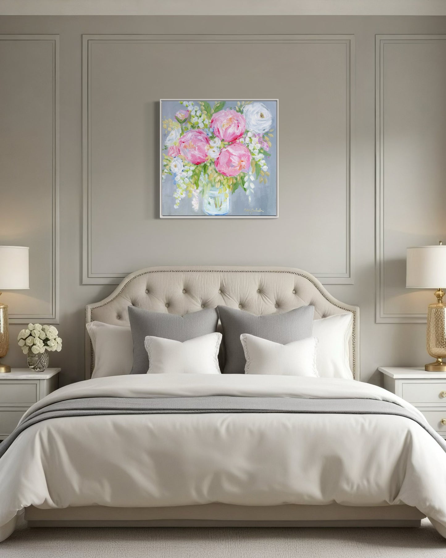 "In Love" Unframed Canvas Print