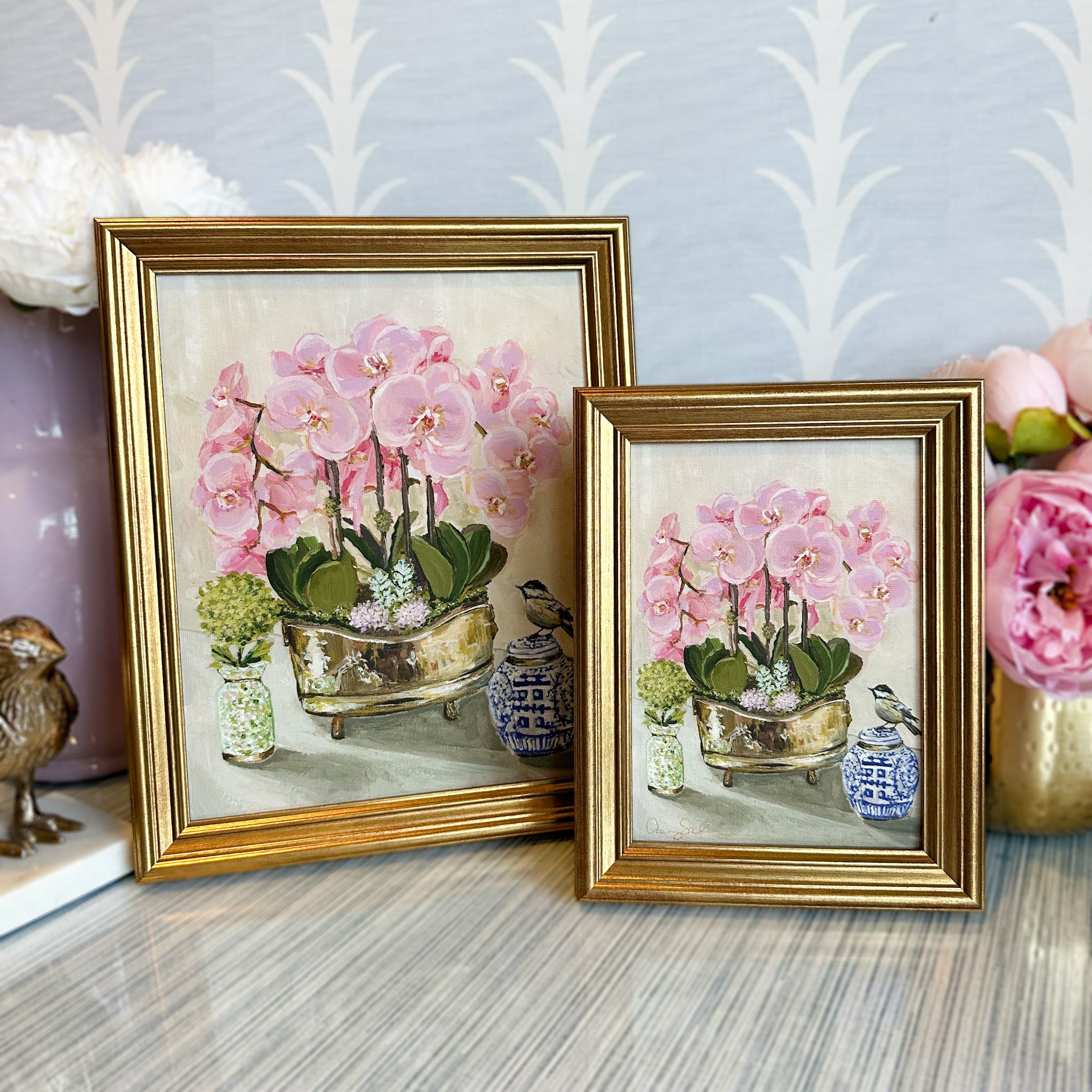 Pink Orchids