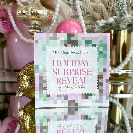 “The Gingerbread House" Unframed Surprise Holiday Print