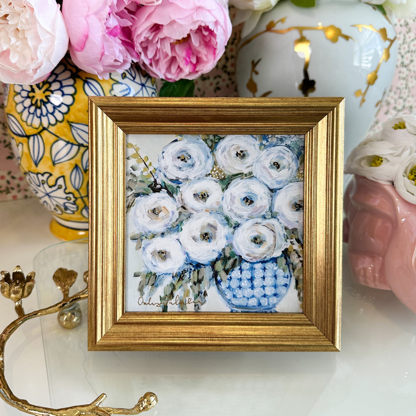 “Breakfast at Tiffanys" Framed Giclée Print