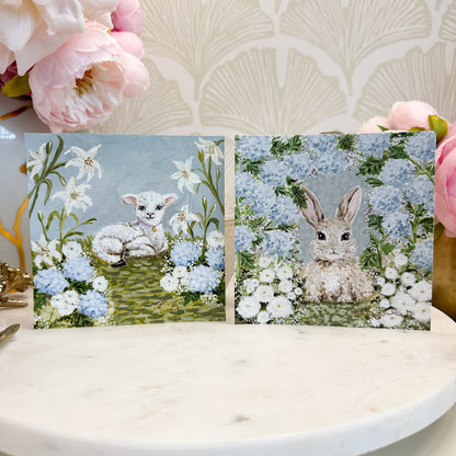 “Little Lambs Garden" Signature Canvas Print