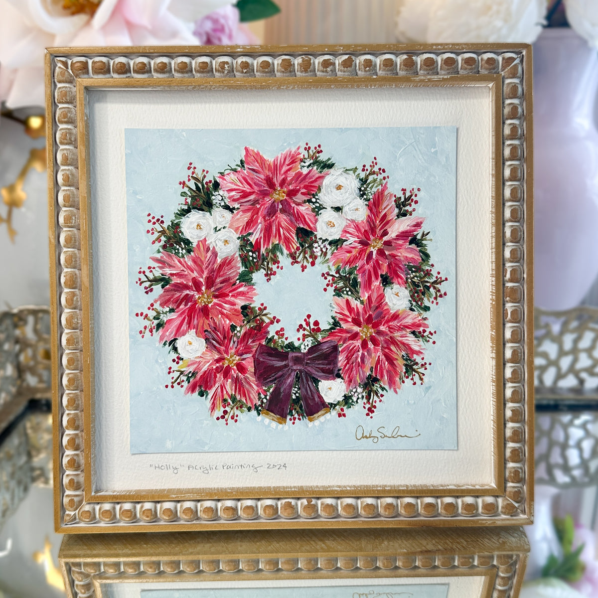 Holly | Original Acrylic Painting – Framed