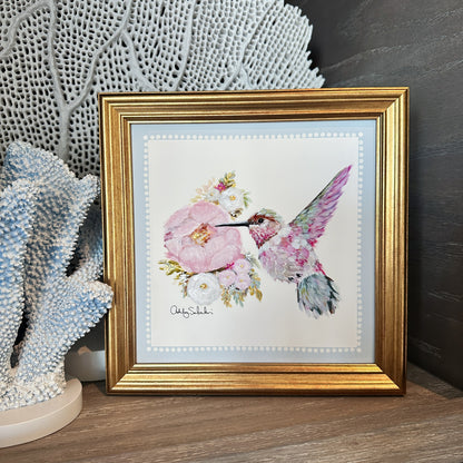 “Lu Lu" Framed Canvas Print