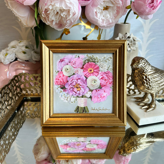 “Pop of Pink” Framed Canvas Print *NEW!*