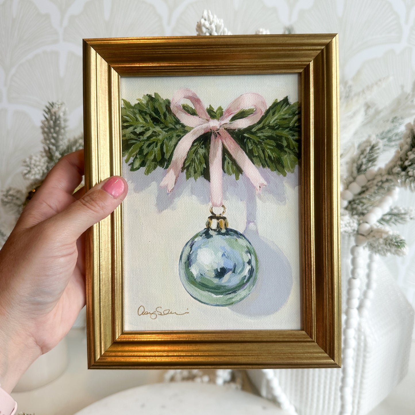 “Tied With Joy” Signature Canvas Print *New*