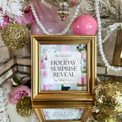 “The Nutcrackers" Framed Surprise Holiday Reveal