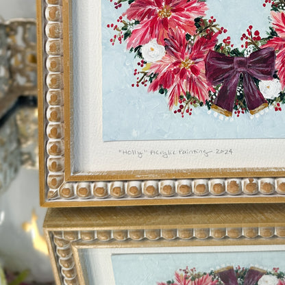 Holly | Original Acrylic Painting – Framed