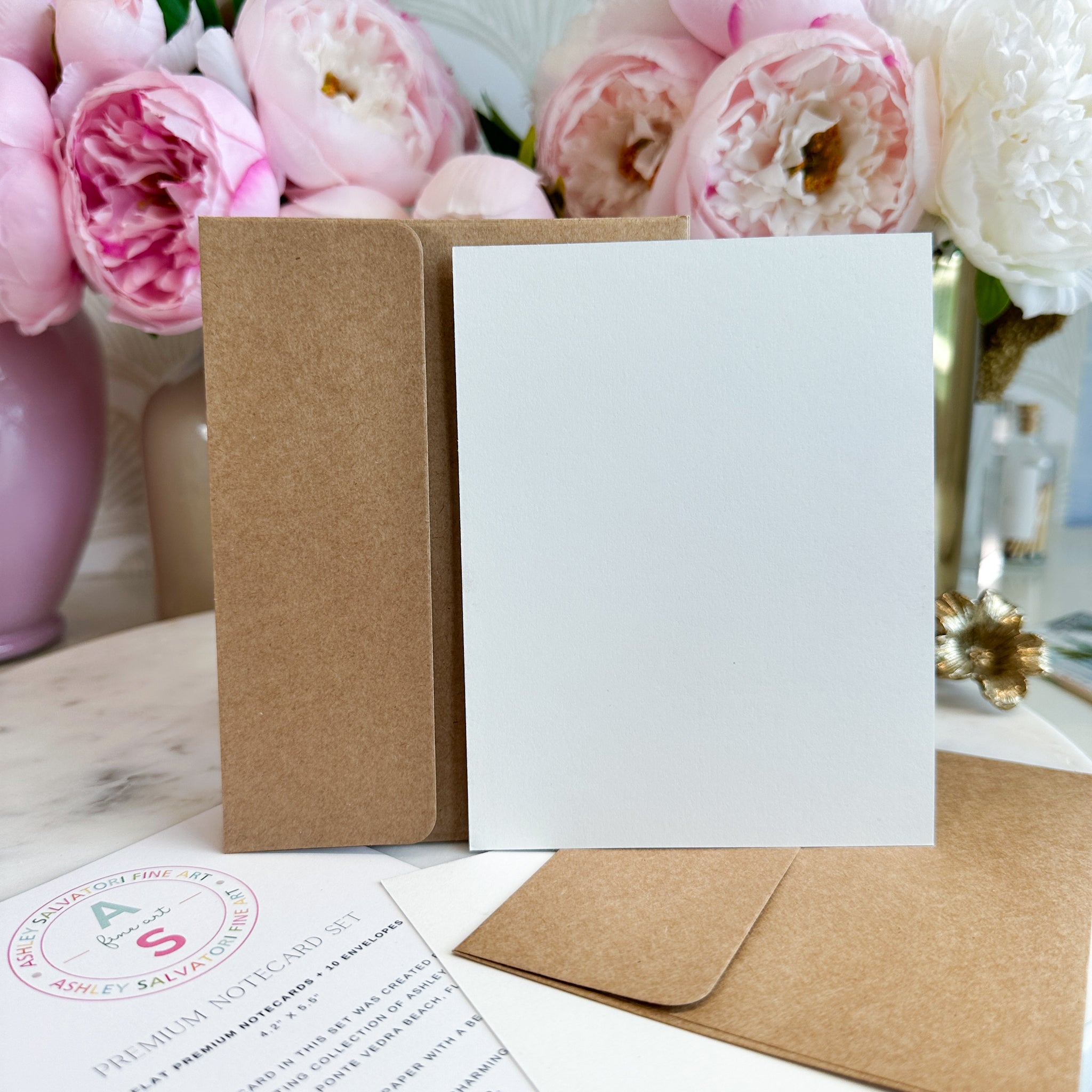 Springtime” Notecard Set of 10 – Ashley Salvatori