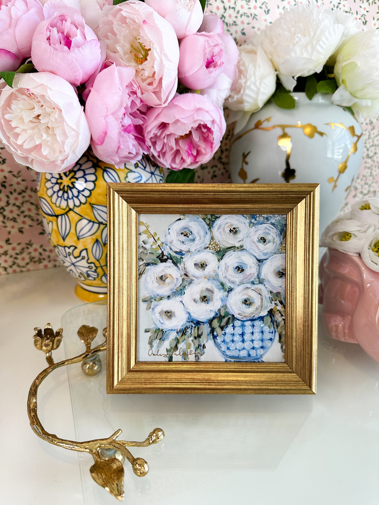 “Breakfast at Tiffanys" Framed Giclée Print