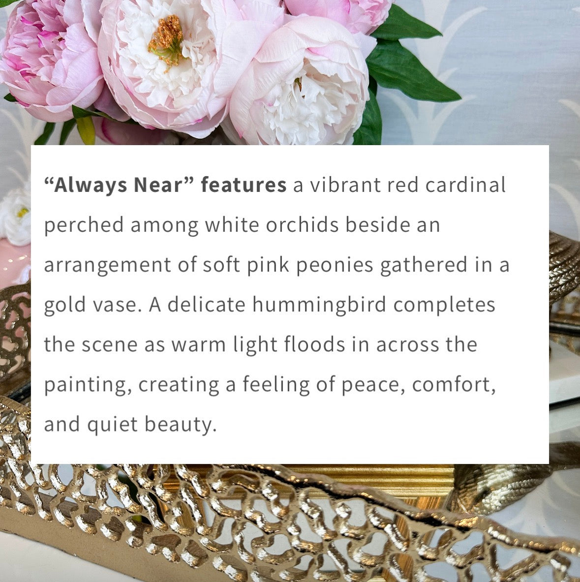 “Always Near” – Cardinal & Hummingbird Surprise Reveal