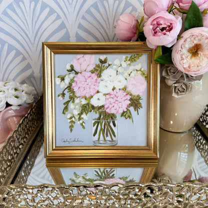 “Spring Fling" Framed Canvas Print