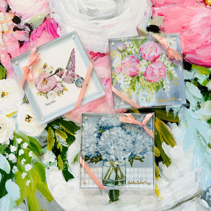 "In Love" Acrylic Block