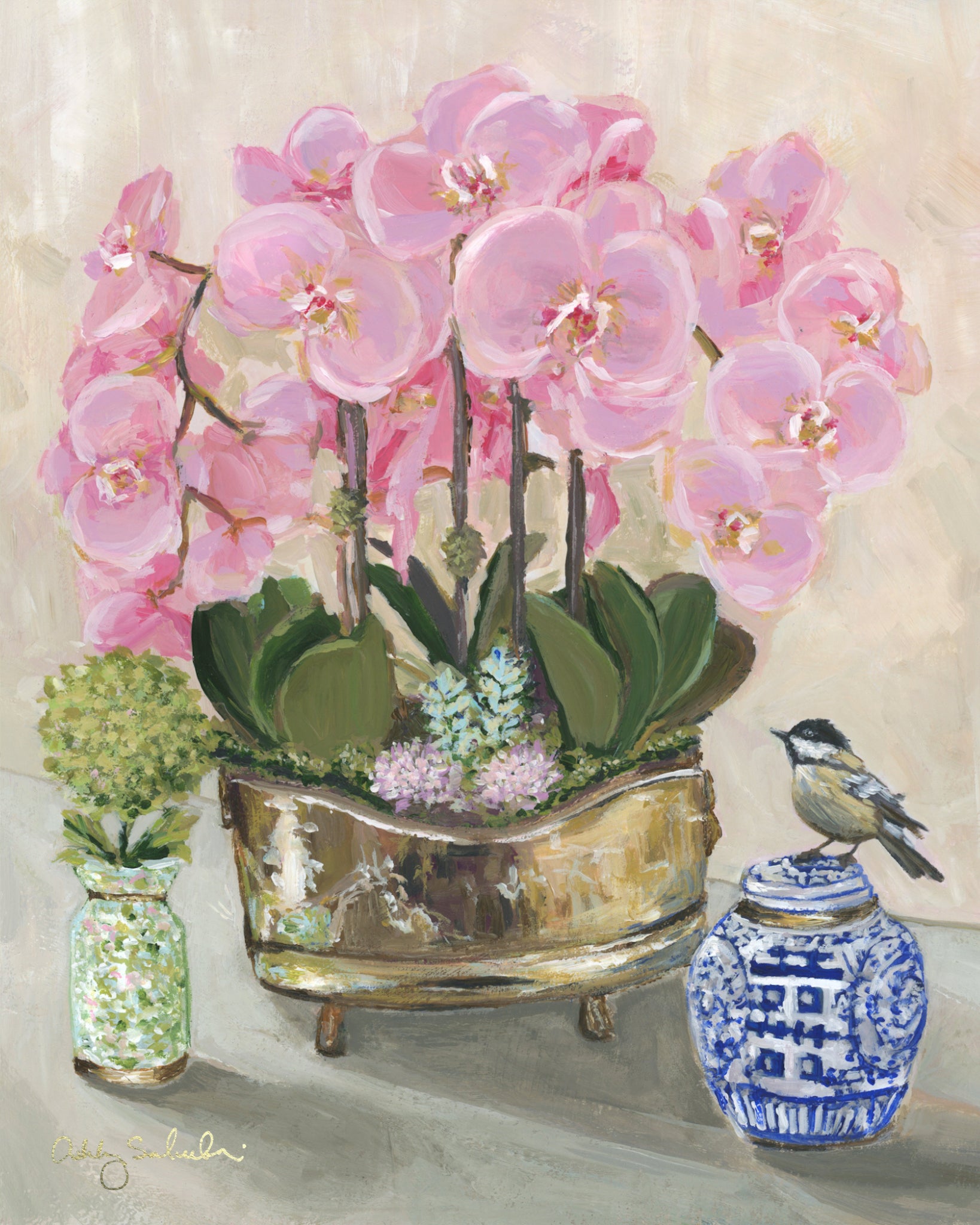 Pink Orchids