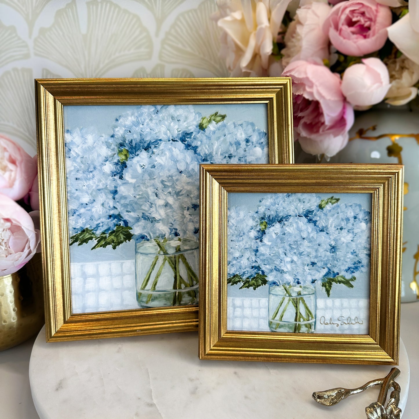 "Grace" Framed Canvas Print