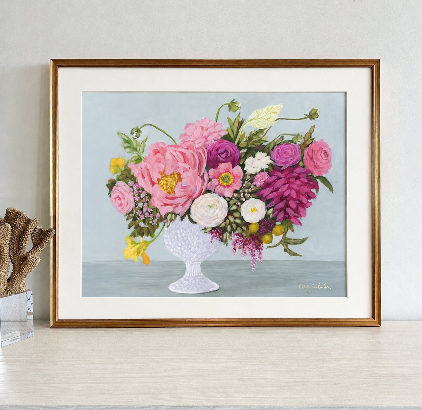 "Tea Time" Signature Canvas Print