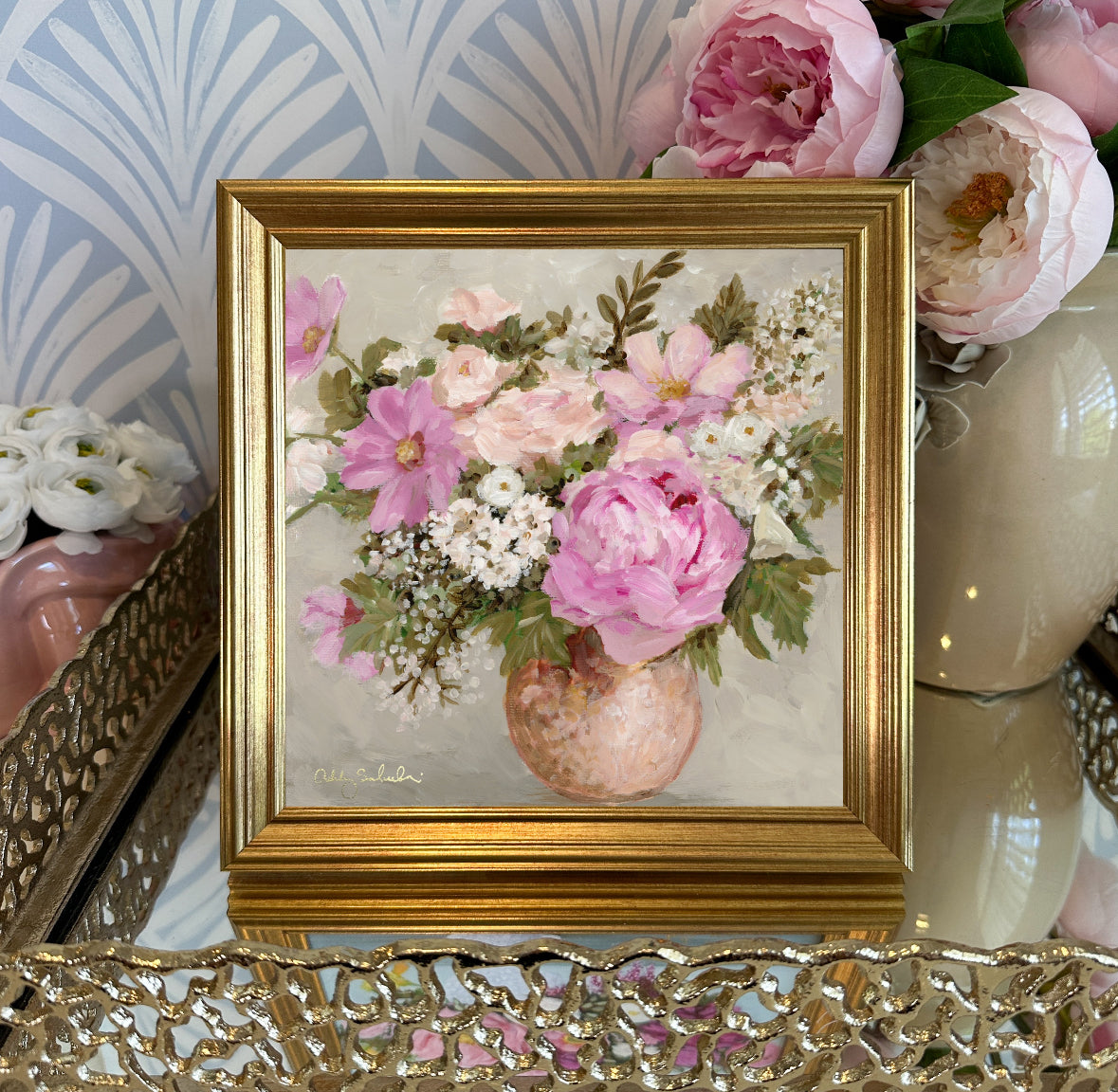 “True Love" Framed Canvas Print