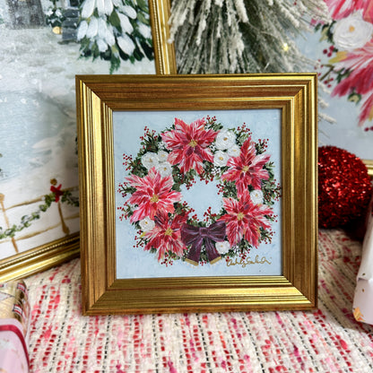 "Holly" Framed Canvas Print