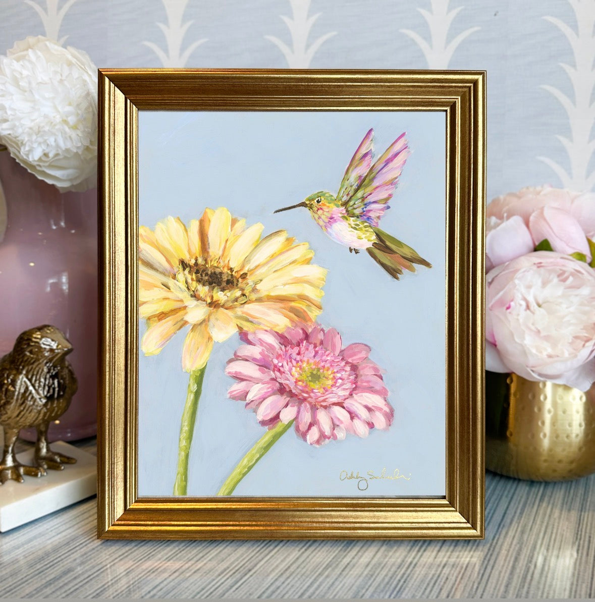 "Flutter" Signature Canvas Print (New)