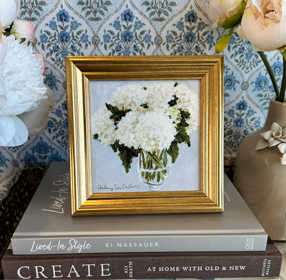 “Coastal Chic” Framed Canvas Print
